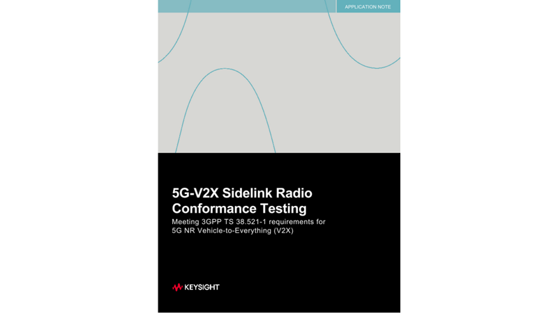 5G-V2X Sidelink Radio Conformance Testing